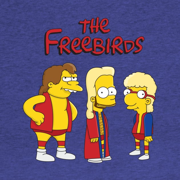The Fabulous Freebirds - Simpsons by Mark Out Market